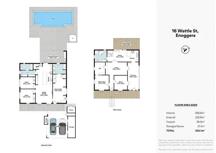 Floorplan of Homely house listing, 16 Wattle Street, Enoggera QLD 4051