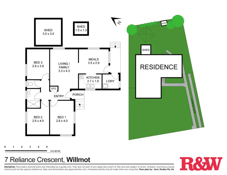 Floorplan of Homely house listing, 7 Reliance Crescent, Willmot NSW 2770
