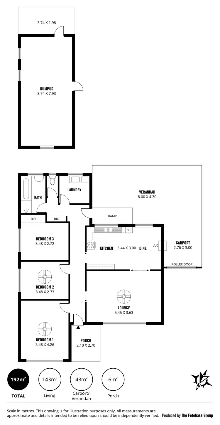 Floorplan of Homely house listing, 40 Edward Street, Ottoway SA 5013