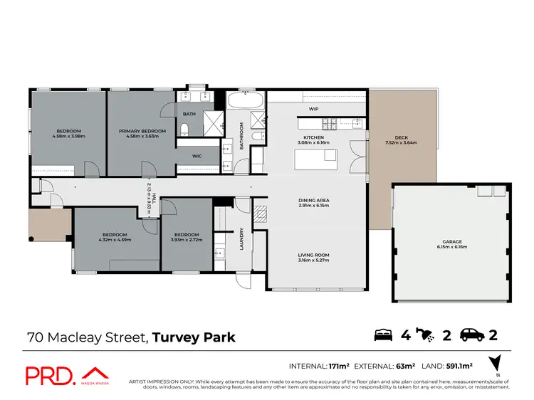 Floorplan of Homely house listing, 70 Macleay Street, Turvey Park NSW 2650