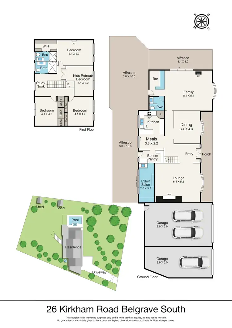 Floorplan of Homely house listing, 26 Kirkham Road, Belgrave South VIC 3160