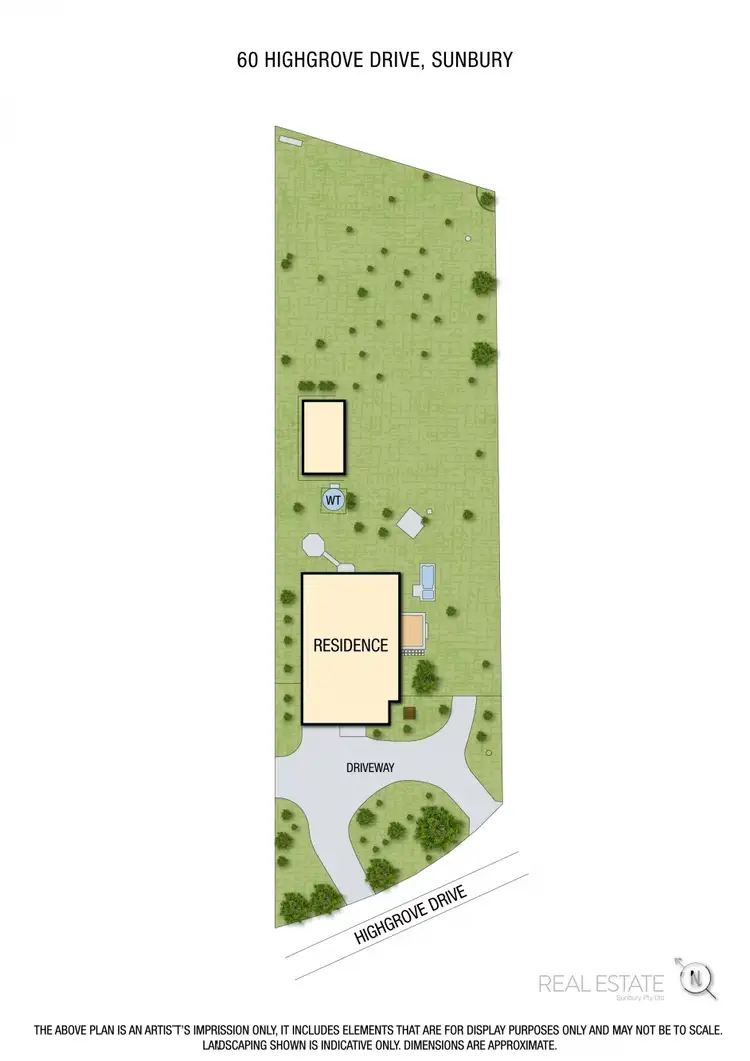 Floorplan of Homely house listing, 60 Highgrove Drive, Sunbury VIC 3429