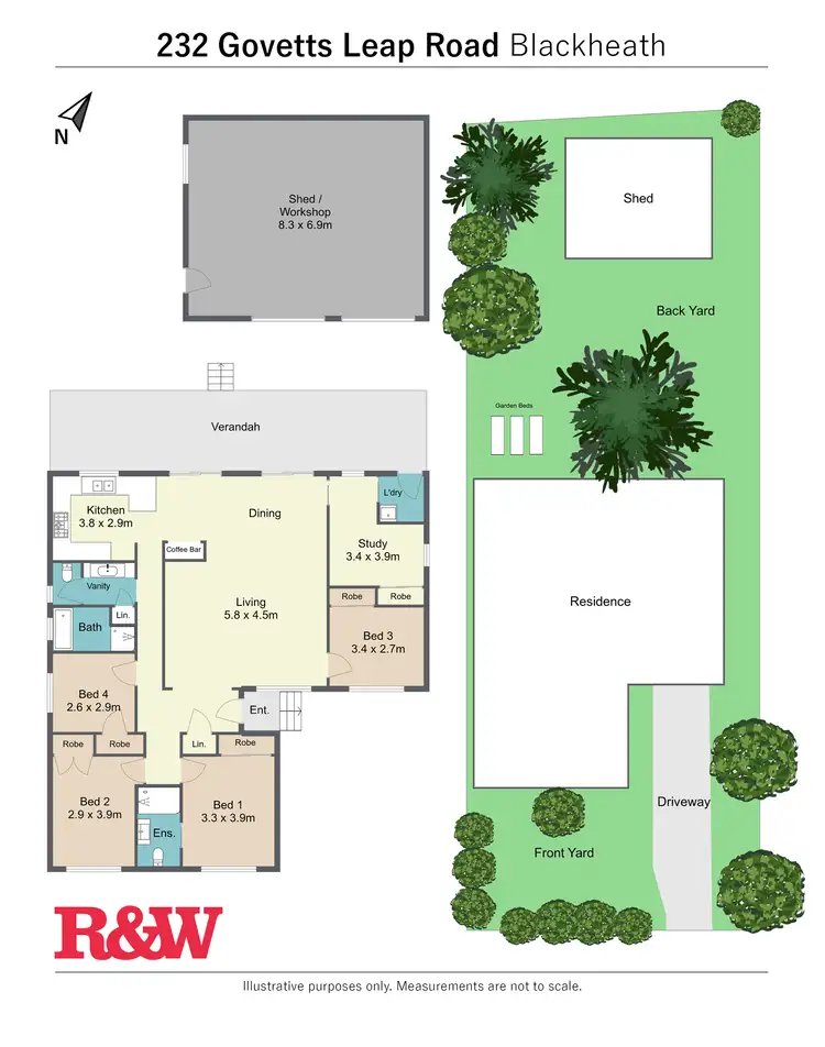 Floorplan of Homely house listing, 232 Govetts Leap Road, Blackheath NSW 2785