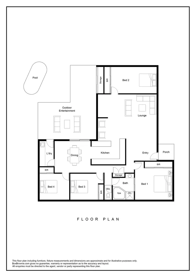 Floorplan of Homely house listing, 8 Eaton Circle, Kirwan QLD 4817