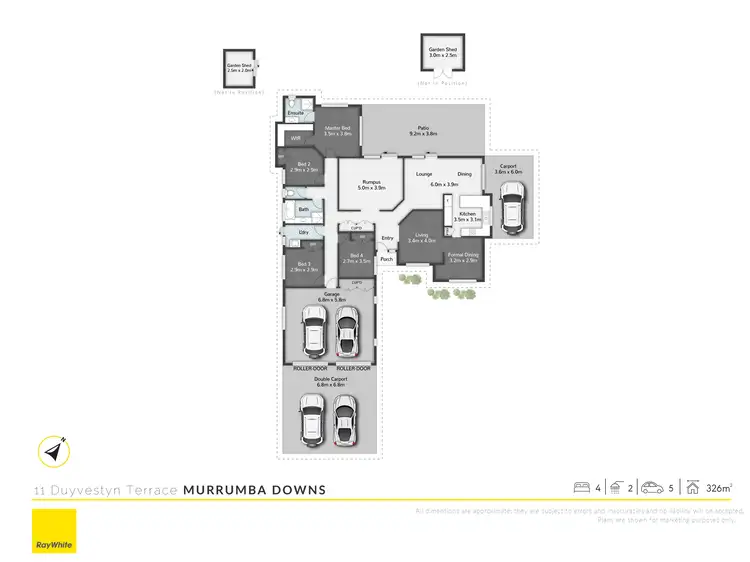 Floorplan of Homely house listing, 11 Duyvestyn Terrace, Murrumba Downs QLD 4503