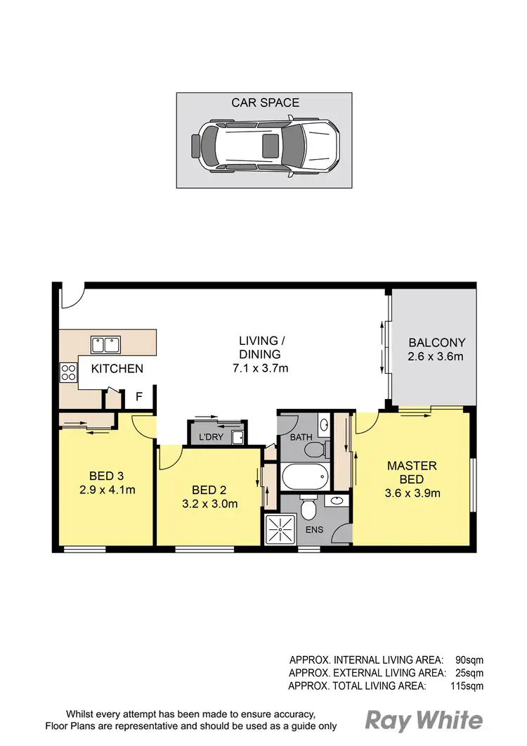 Floorplan of Homely unit listing, 5/108 Broughton Road, Kedron QLD 4031