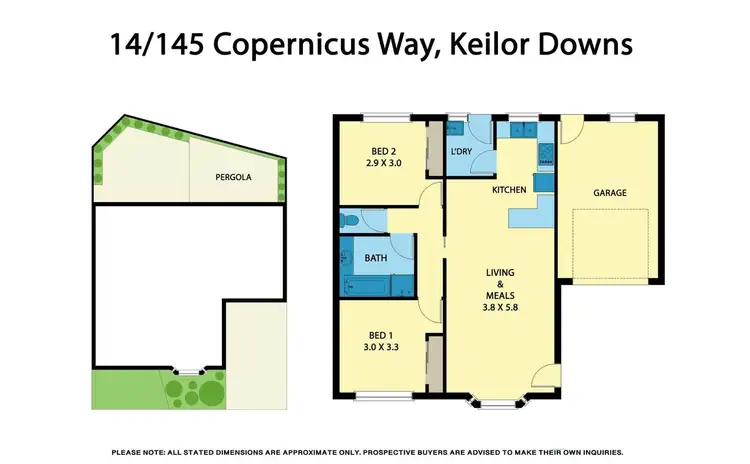 Floorplan of Homely house listing, 14/145-149 Copernicus Way, Keilor Downs VIC 3038