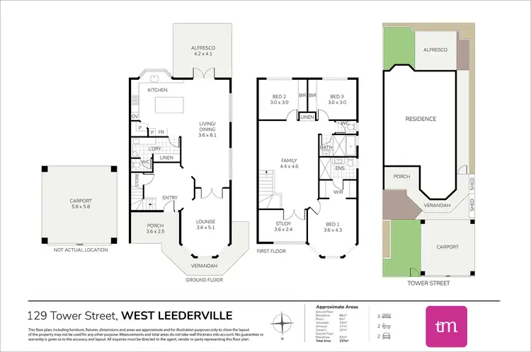 Floorplan of Homely house listing, 129 Tower Street, West Leederville WA 6007