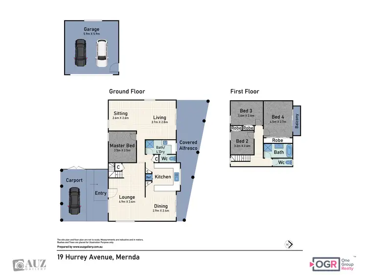 Floorplan of Homely house listing, 19 Hurrey Avenue, Mernda VIC 3754