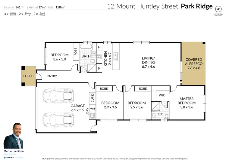 Floorplan of Homely house listing, 12 Mount Huntley Street, Park Ridge QLD 4125