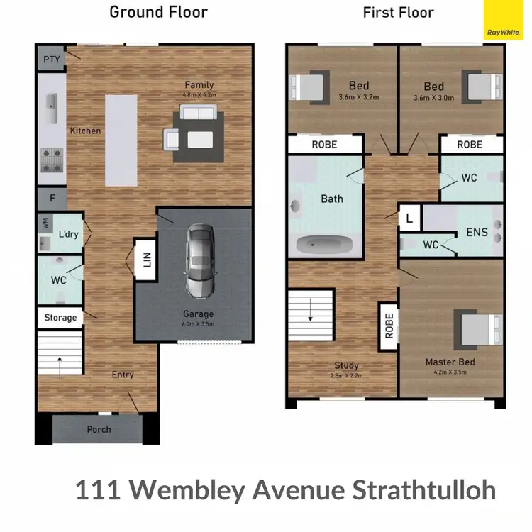 Floorplan of Homely house listing, 111 Wembley Avenue, Strathtulloh VIC 3338