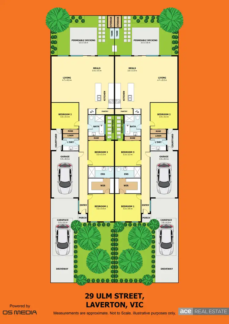 Floorplan of Homely house listing, Lot 1/29 Ulm Street, Laverton VIC 3028