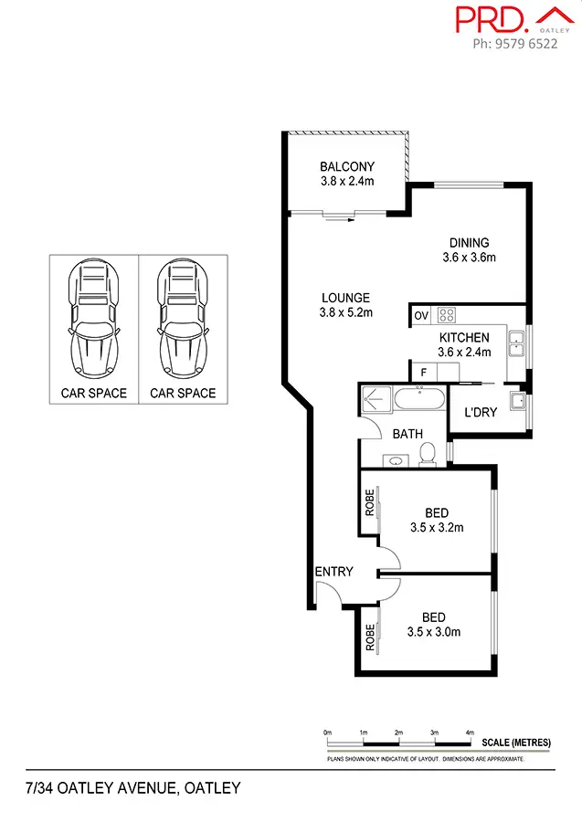 Floorplan of Homely unit listing, 7/34 Oatley Avenue, Oatley NSW 2223