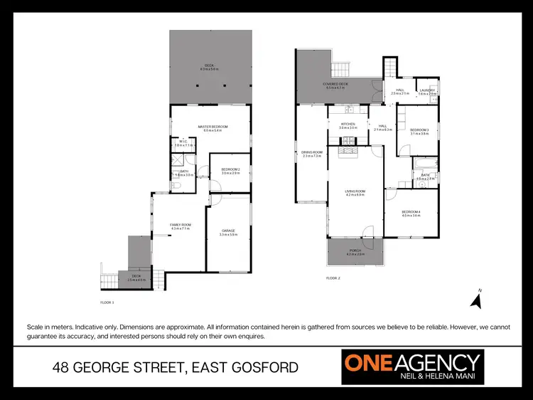 Floorplan of Homely house listing, 48 George Street, East Gosford NSW 2250