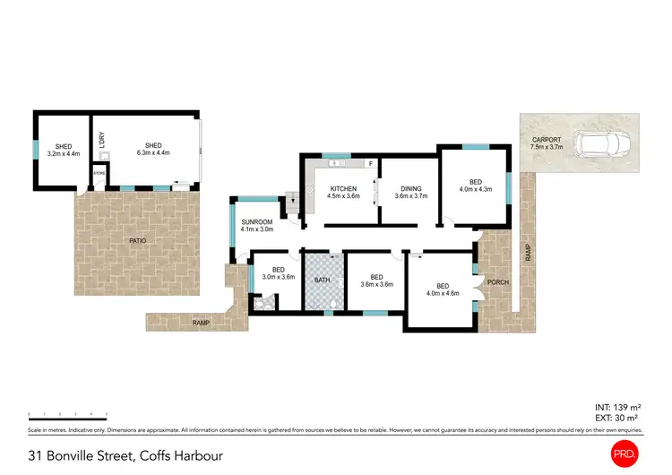 Floorplan of Homely house listing, 31 Bonville Street, Coffs Harbour NSW 2450