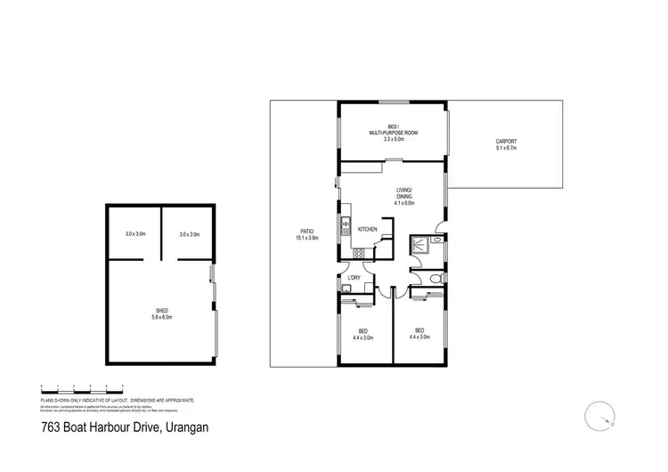 Floorplan of Homely house listing, 763 Boat Harbour Drive, Urangan QLD 4655