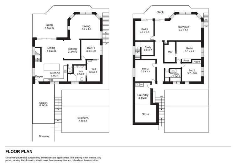 Floorplan of Homely house listing, 10 Gloucester Street, Nelson Bay NSW 2315