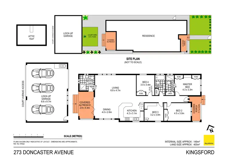 Floorplan of Homely house listing, 273 Doncaster Avenue, Kingsford NSW 2032
