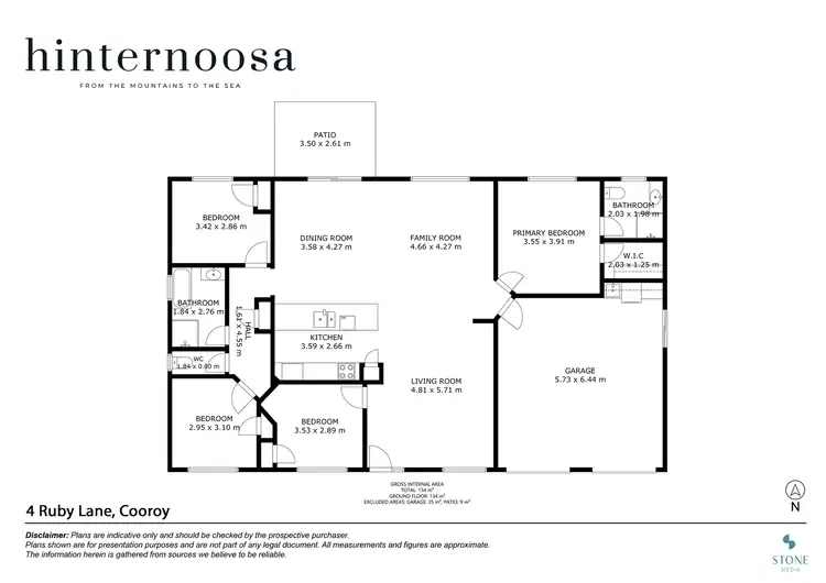 Floorplan of Homely house listing, 4 Ruby Lane, Cooroy QLD 4563