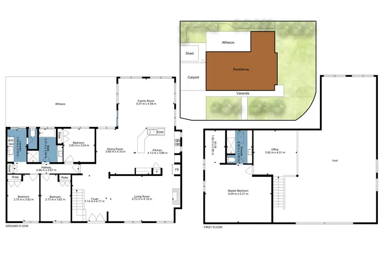 Floorplan of Homely house listing, 1 Ashridge Turn, Canning Vale WA 6155