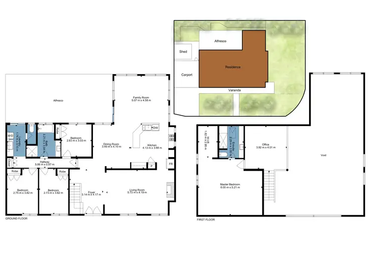 Floorplan of Homely house listing, 1 Ashridge Turn, Canning Vale WA 6155