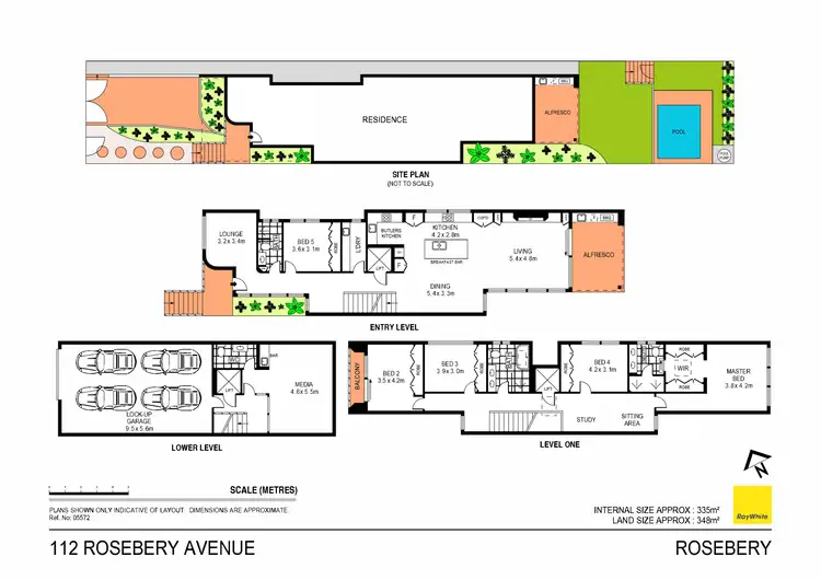 Floorplan of Homely house listing, 112A Rosebery Avenue, Rosebery NSW 2018
