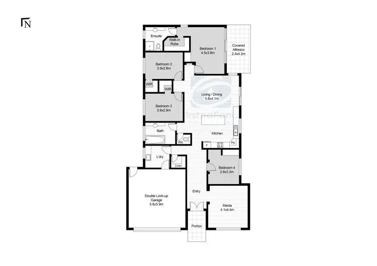 Floorplan of Homely house listing, 37 Magellan Crescent, Sippy Downs QLD 4556