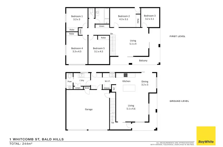 Floorplan of Homely house listing, 1 Whitcomb Street, Bald Hills QLD 4036
