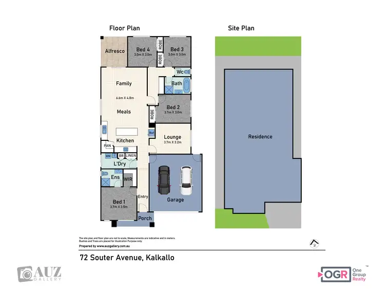 Floorplan of Homely house listing, 72 Souter Avenue, Kalkallo VIC 3064