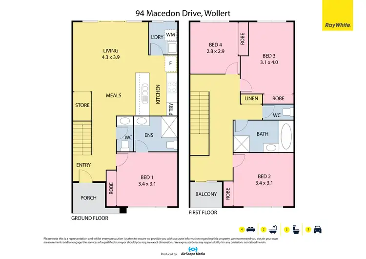 Floorplan of Homely house listing, 94 Macedon Parade, Wollert VIC 3750