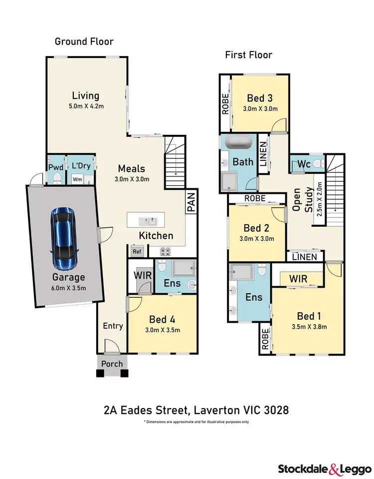Floorplan of Homely house listing, 2A Eades Street, Laverton VIC 3028
