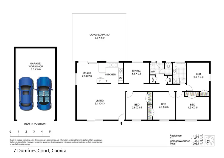 Floorplan of Homely house listing, 7 Dumfries Court, Camira QLD 4300