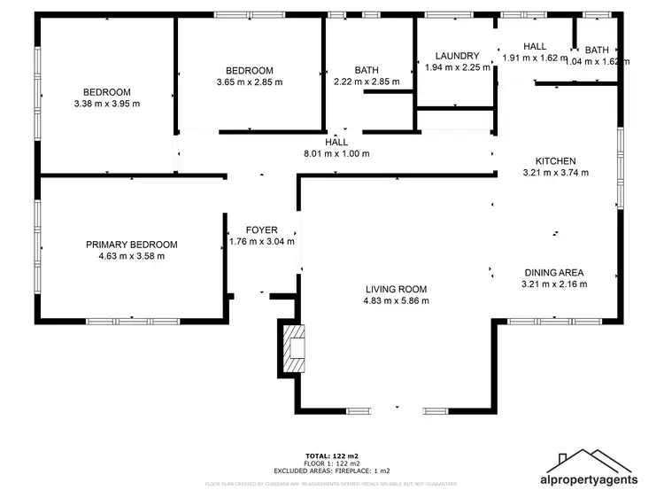 Floorplan of Homely house listing, 10 Centenary Avenue, Horsham VIC 3400