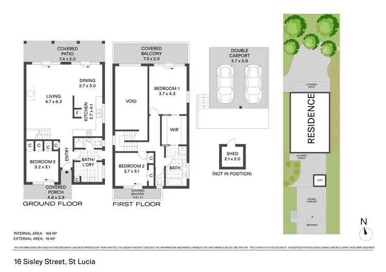 Floorplan of Homely house listing, 16 Sisley Street, St Lucia QLD 4067