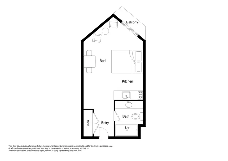 Floorplan of Homely unit listing, 24/63-64 The Strand, North Ward QLD 4810