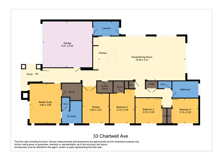 Floorplan of Homely house listing, 33 Chartwell Avenue, Truganina VIC 3029