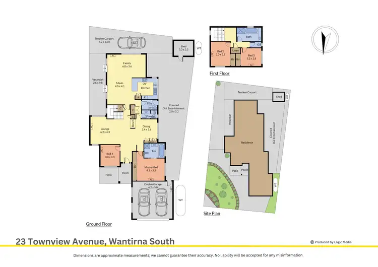 Floorplan of Homely house listing, 23 Townview Avenue, Wantirna South VIC 3152