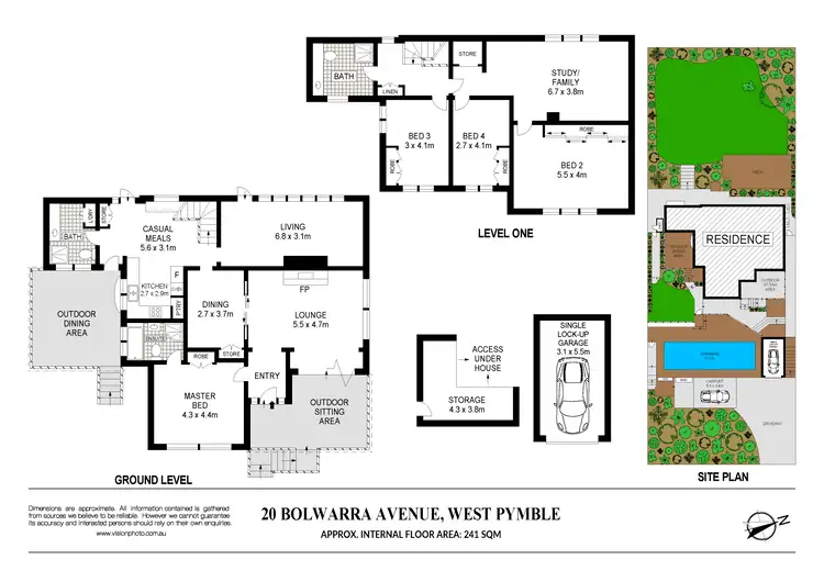 Floorplan of Homely house listing, 20 Bolwarra Avenue, West Pymble NSW 2073