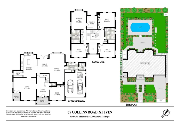 Floorplan of Homely house listing, 65 Collins Road, St Ives NSW 2075