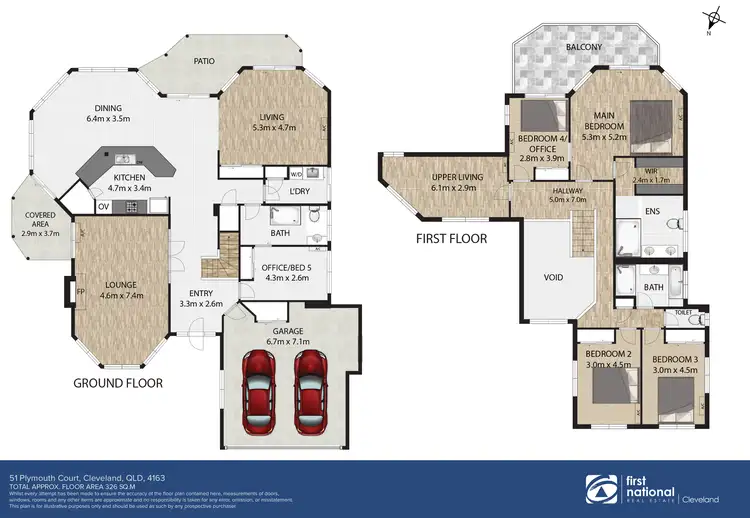 Floorplan of Homely house listing, 51 Plymouth Court, Raby Bay QLD 4163
