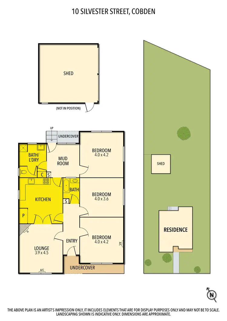 Floorplan of Homely house listing, 10 Silvester Street, Cobden VIC 3266