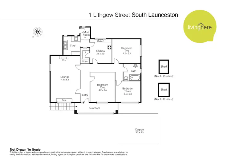 Floorplan of Homely house listing, 1 Lithgow Street, South Launceston TAS 7249