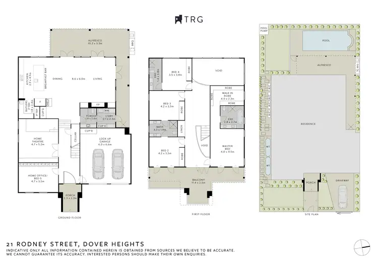 Floorplan of Homely house listing, 21 Rodney Street, Dover Heights NSW 2030