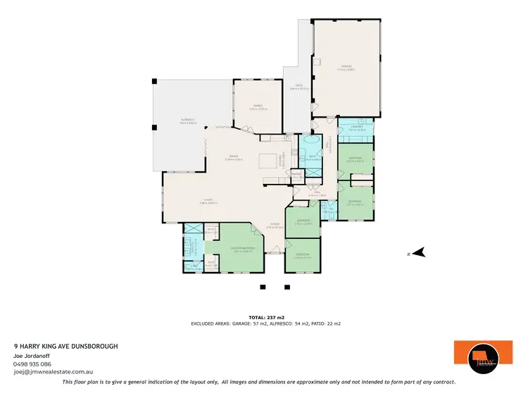 Floorplan of Homely house listing, 9 Harry King Avenue, Dunsborough WA 6281