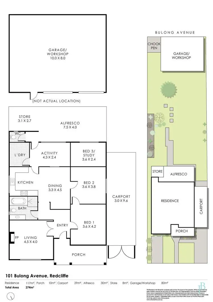 Floorplan of Homely house listing, 101 Bulong Avenue, Redcliffe WA 6104
