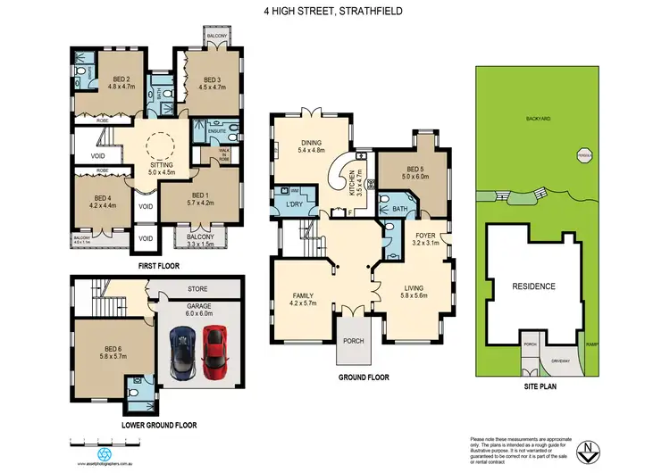 Floorplan of Homely house listing, 4 High Street, Strathfield NSW 2135