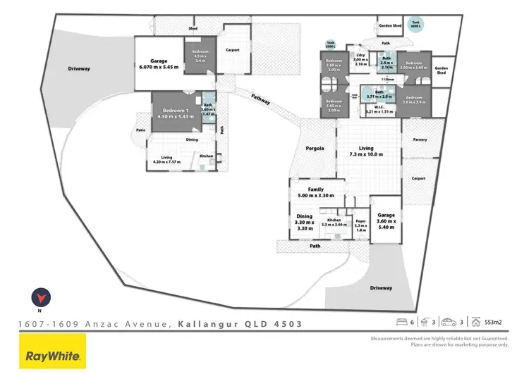 Floorplan of Homely house listing, 1607-1609 Anzac Avenue, Kallangur QLD 4503