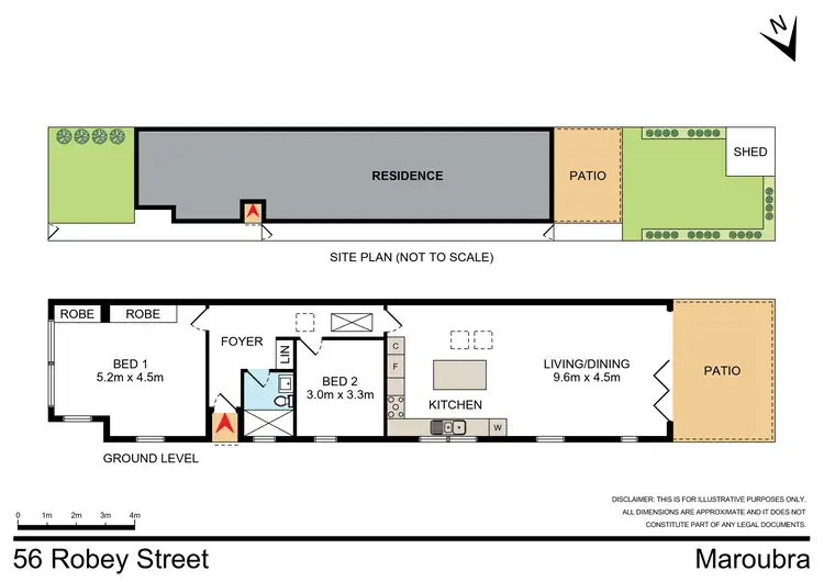 Floorplan of Homely house listing, 56 Robey Street, Maroubra NSW 2035