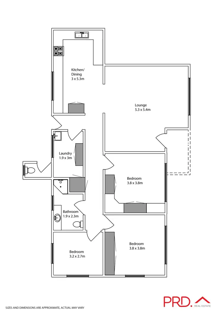 Floorplan of Homely house listing, 33 Helena Street, Wentworth NSW 2648