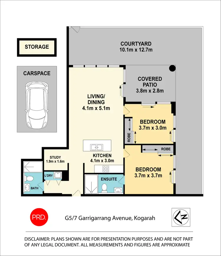 Floorplan of Homely apartment listing, G5/7 Garrigarrang Avenue, Kogarah NSW 2217